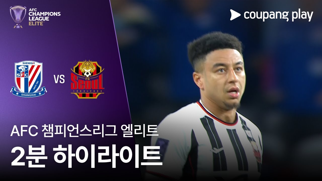 상하이 선화 VS FC 서울