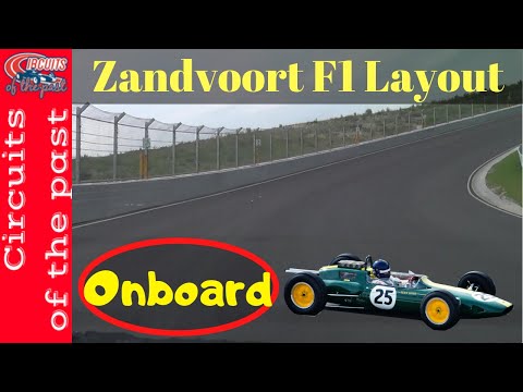 Zandvoort Circuit New F1 Layout with Banked Corners