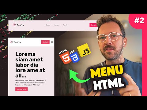Corso Creazione Siti Web  - 2 Menu Responsive (Tutorial Html, Css, JS)