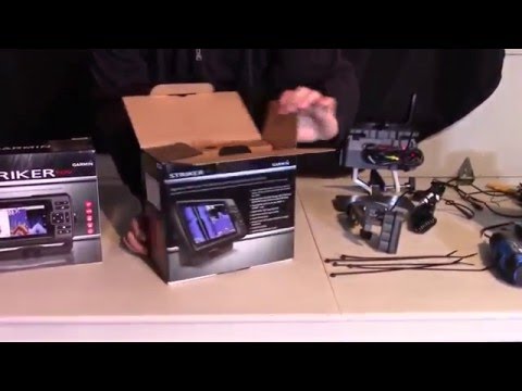Garmin Striker 7sv Unboxing and Assembly