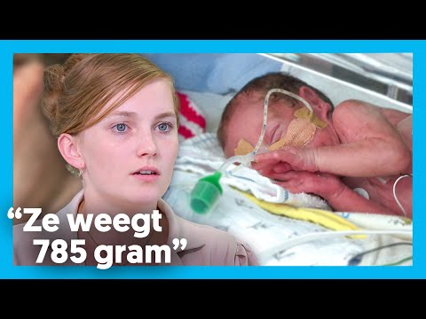 BABY is 13 weken TE VROEG geboren | Handen aan de couveuse | EO