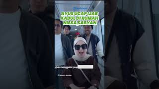 Detik detik Ayus Ijab Kabul Nikahi Nissa Sabyan, Cincin Emas 3 gram dan Uang Rp200 ribu jadi Mahar