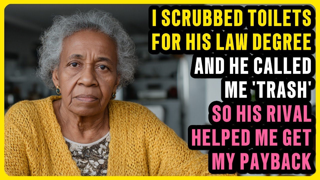 I Scrubbed Toilets For HIS Law Degree And He Called ME 'Trash'–So HIS Rival Helped ME Get MY Payback