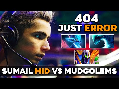 NEW SumaiL Team First Real Test vs Mudgolems - Rubick Mid New Meta? EPIC League Dota 2