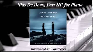 Pas de Deux for Piano (part III) James Horner