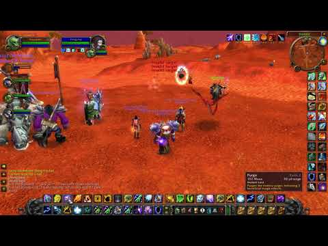 WoW Vanilla Classic - Resto Shaman pwns rank 14 Mage
