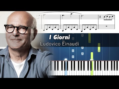 Ludovico Einaudi - I Giorni - Piano Tutorial