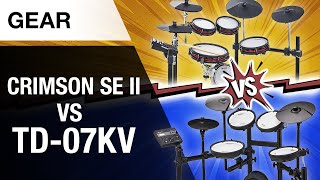 Video thumbnail for Roland TD-07KV vs Alesis Crimson SE II Mesh Kit | E-Drum Comparison | Thomann by Thomann's Drum Bash