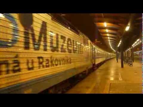 ČD 162.011 - Odjezd vlaku R 780 Střekov - Ústí nad Labem hl.n., 29.1.2013