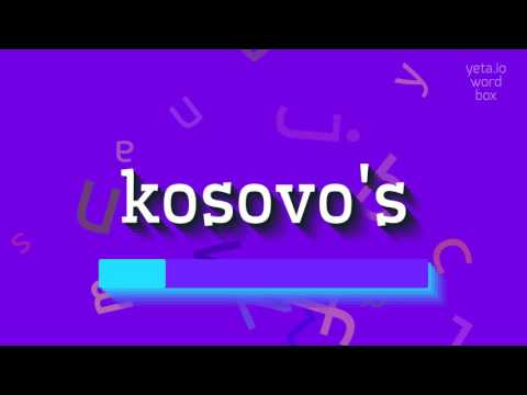KOSOVO'S - HOW TO PRONOUNCE IT? #kosovo's