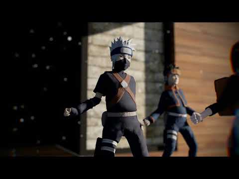 mmd • k$sha die young • kakashi obito rin • naruto