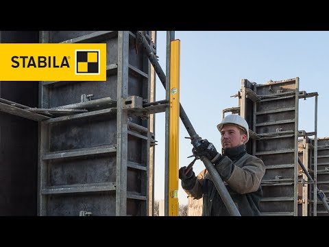 Stabila Magnetic Spirit Level 60cm, 2 Vials, Type 80 ASM, Made In Germany 19178 video