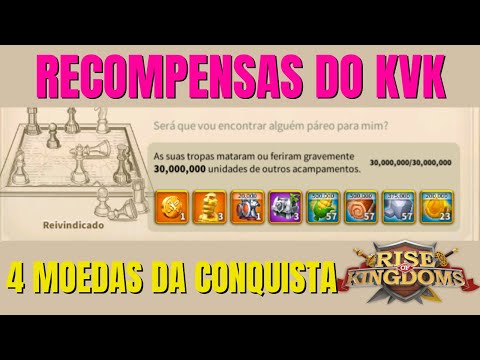 RESGATEI QUASE TODOS OS PRÊMIOS DO KVK | UPANDO O SALADIN - RISE OF KINGDOMS