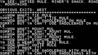 Lost Dutchman Adventure for the Apple II