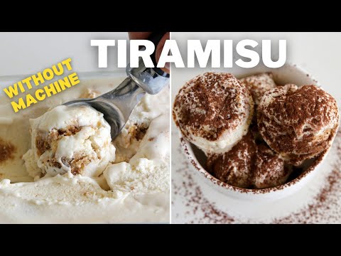 Tiramisu Ice Cream Recipe