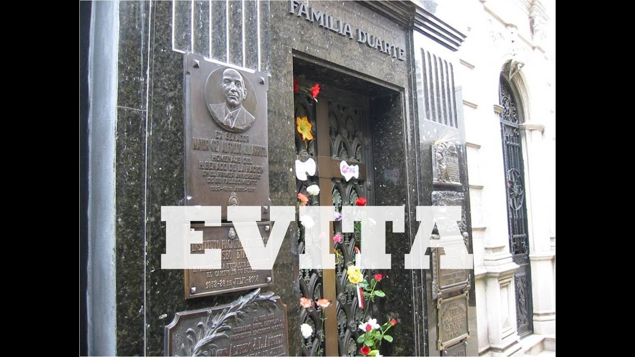 La tumba de Eva | Cementerio Recoleta, Buenos Aires, Argentina 🇦🇷