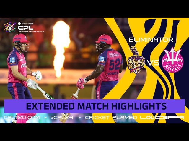 Extended Highlights | Trinbago Knight Riders vs Barbados Royals | CPL 2024 Extended Highlights | Trinbago Knight Riders vs Barbados Royals | CPL 2024