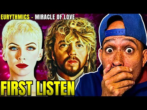 Rapper FIRST time REACTION to Eurythmics - Miracle of Love! powerful...