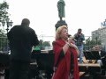 Надежда Крыгина на празднике Русского языка в Москве 