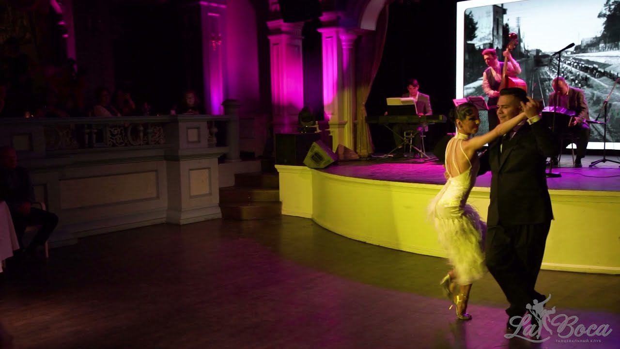 Video thumbnail for «Fantasia de Tango» show. Tango en Vivo orquesta, Sebastian Arce & Maria Marinova