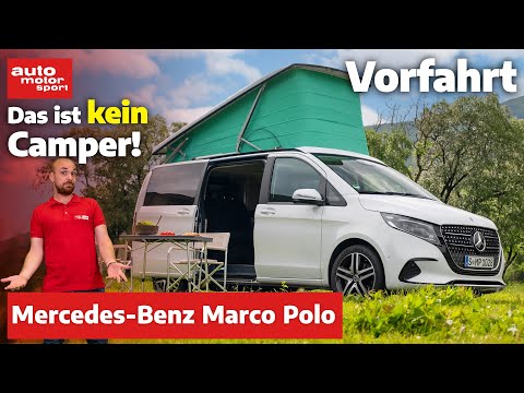 Mercedes-Benz V-Klasse Marco Polo: Was kann der Glamper? – Vorfahrt (Review) | auto motor und sport