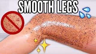 HOW TO EXFOLIATE & MOISTURIZE YOUR LEGS PERFECTLY | NO MORE STRAWBERRY SKIN, CELLULITE, RAZOR BUMPS