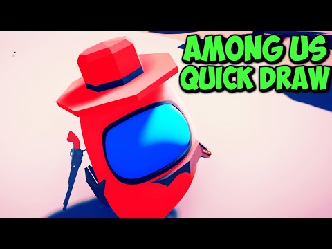 Among Us Quick Draw vs Every Faction - Totally Accurate Battle Simulator TABS