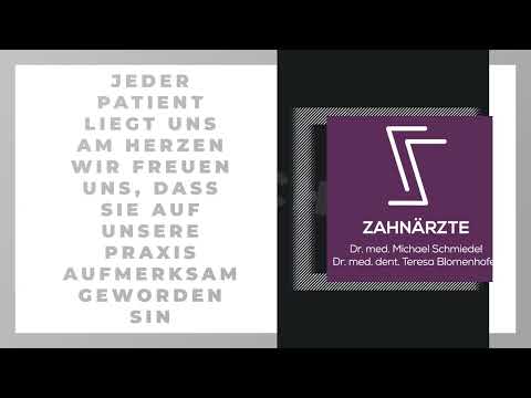 Zahnarztpraxis Dr. Michael Schmiedel und Dr. Teresa Blomenhofer YouTube-Vdeominiatur 2
