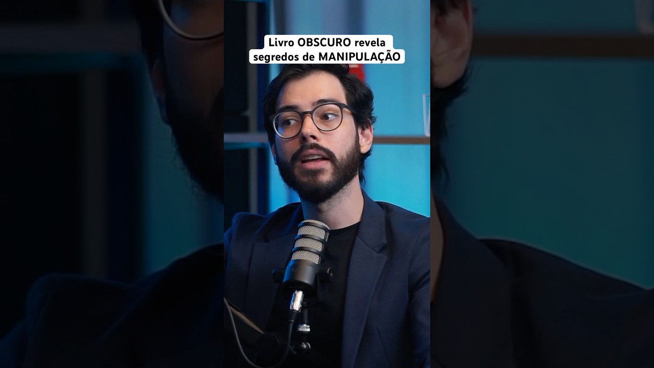 Livro OBSCURO revela segredos de MANIPULAÇÃO