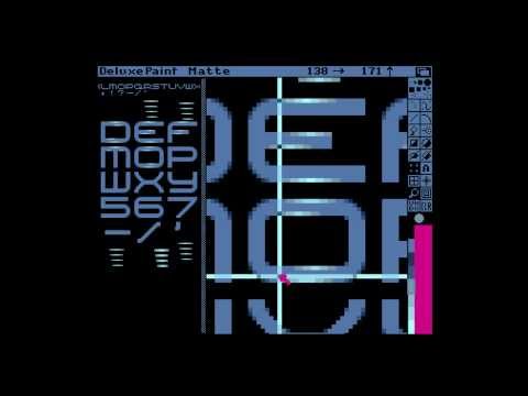 Amiga Hardware Programming 18 - draw a font, part 3