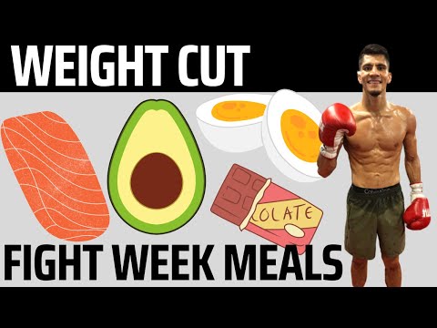 Boxing Weight Cut Meals | Fight Week