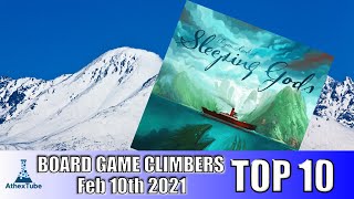 Top 10 Board Game Climbers for Week Ending in Feb 10th 2021