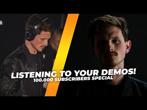 Listening to demos w/ musicbyLUKAS | 100k Special