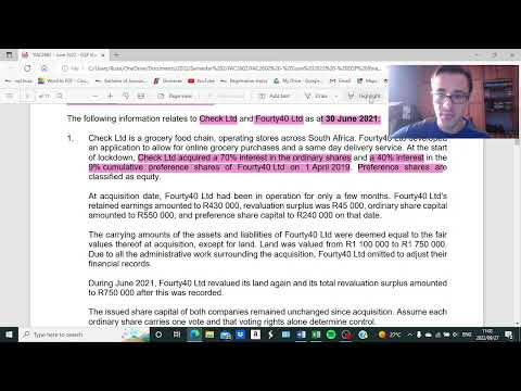 FAC2602 May June 2022 Question 1