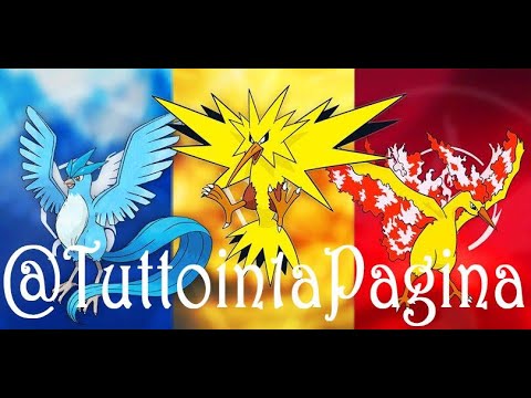Pokèmon Top 5+Bonus Uccelli Leggendari miraggi alati Articuno Zapdos Moltres Lugia Ho-Oh Pokemon