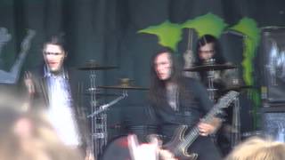Motionless in White - To Keep From Getting Burned [HD] @ Vans Warped Tour 2012 Detroit, MI