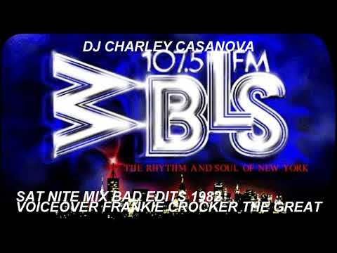 WBLS 107.5 DJ CHARLEY CASANOVA WITH FRANKIE CROCKER