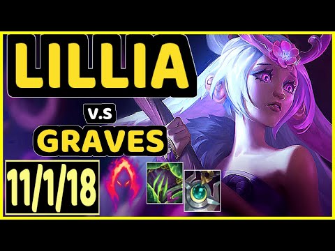LILLIA vs GRAVES - 11/1/18 KDA JUNGLE CHALLENGER GAMEPLAY - EUW