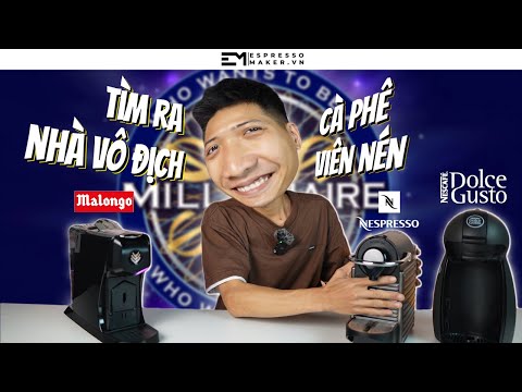 (Nespresso, Malongo, Dolce Gusto)