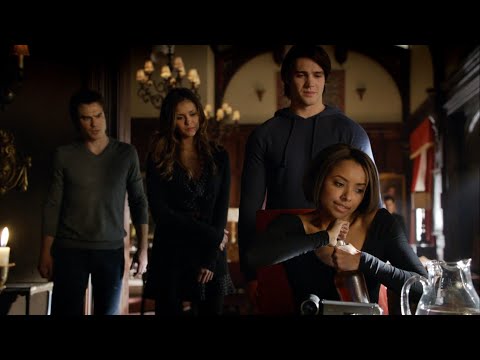TVD 6x13 - Kai takes Damon, Elena and Jeremy to the prison world but Bonnie can't see them | HD
