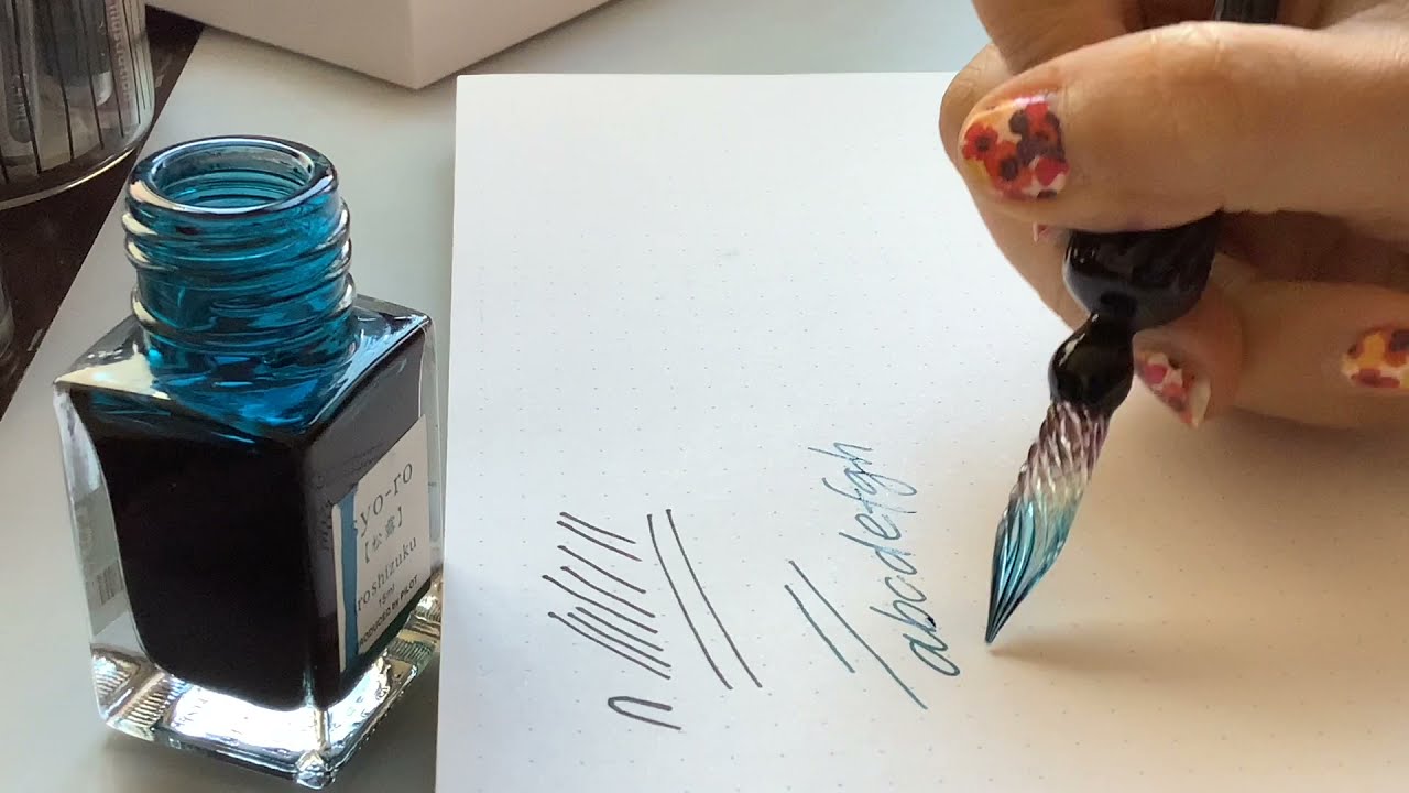 Pluma de cristal, tutorial y tips. Glass pen / pluma de inmersión