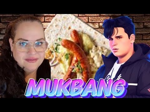 Tunnbrödsrulle Mukbang med mamma