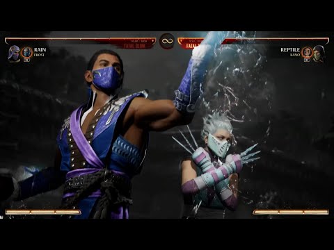 Mortal Kombat 1 2023 Rain & Frost Kameo Fatal Blow