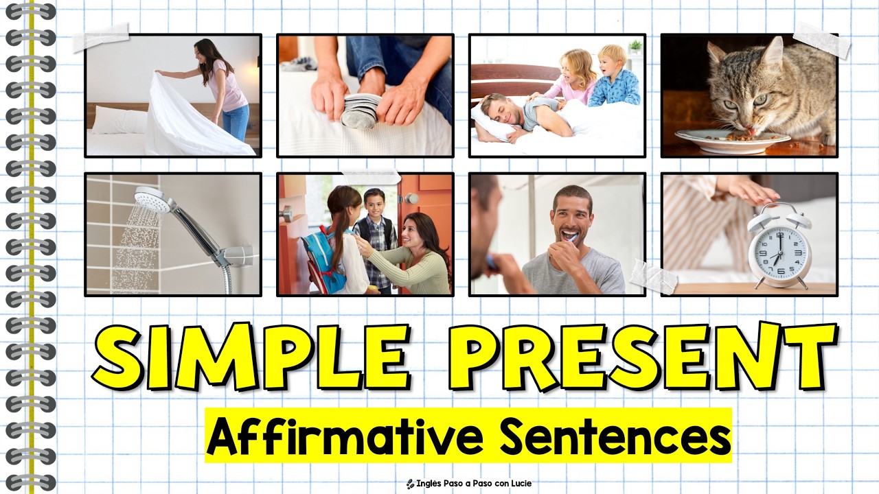 Presente Simple en Inglés | Oraciones Afirmativas para Principiantes