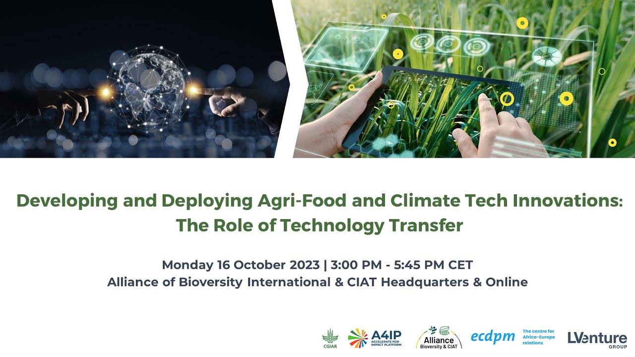 Developing and Deploying Agri-Food and Climate Tech Innovations: The Role of Technology Transfer