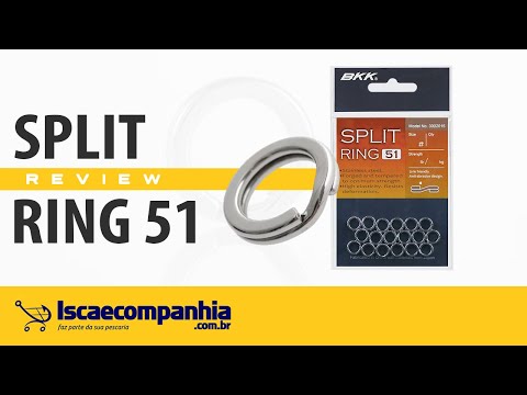 Vídeo Argola BKK Split Ring 51