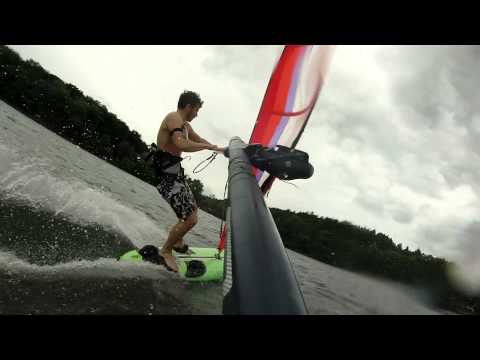 GoPro Hero 3+ Super Slow Motion Windsurf jibe