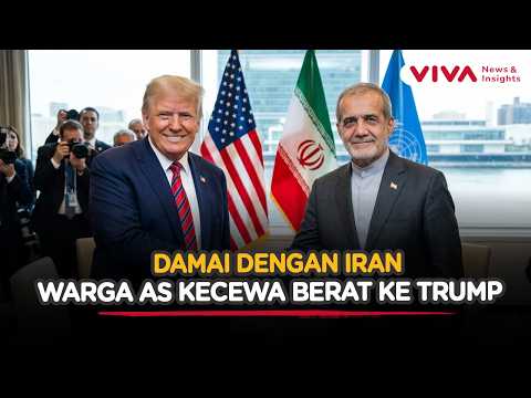 Damai Dengan Iran, Warga AS Kecewa Berat ke Trump! Kok Bisa?