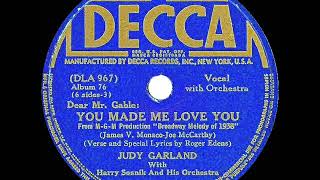 1937 HITS ARCHIVE: You Made Me Love You (Dear Mr. Gable) - Judy Garland