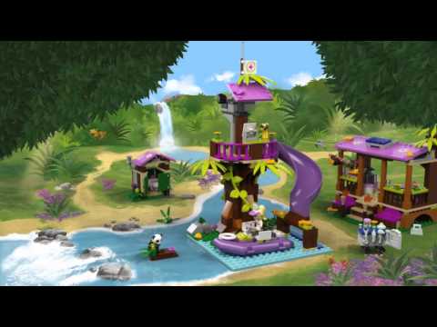 Vidéo LEGO Friends 41038 :  La base de sauvetage de la jungle